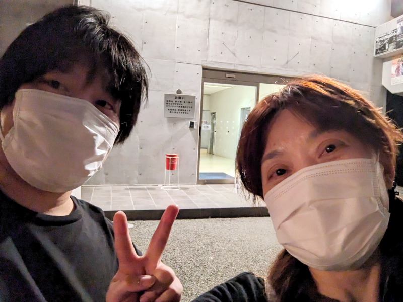 熊本B.9へVARSフェスの打ち合わせに来たよ